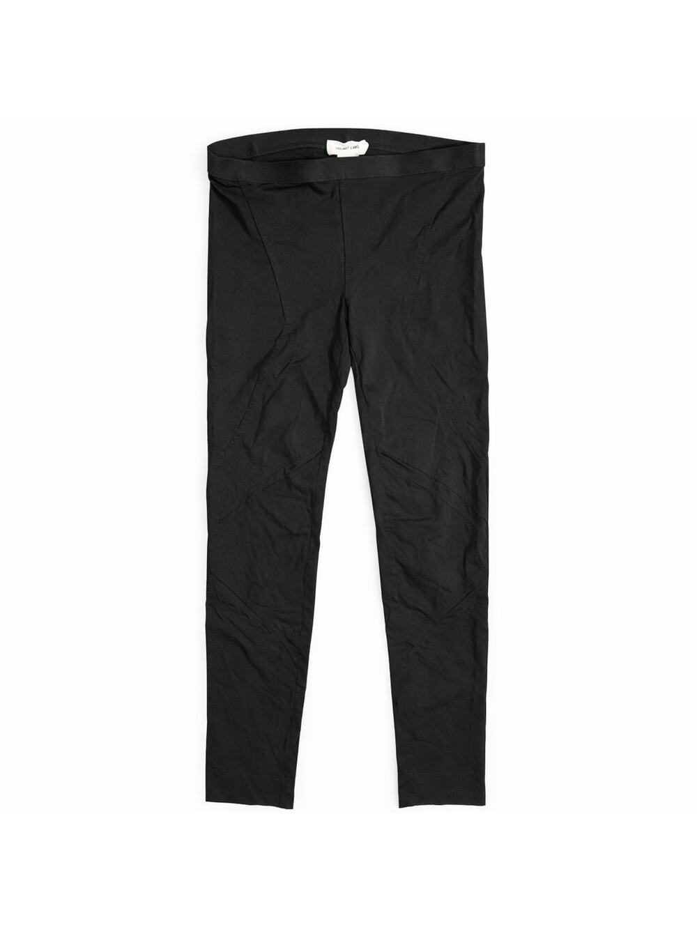 Helmut Lang Black Stretch Leggings XS/P Viscose Elastane Pull On Minimal EUC
